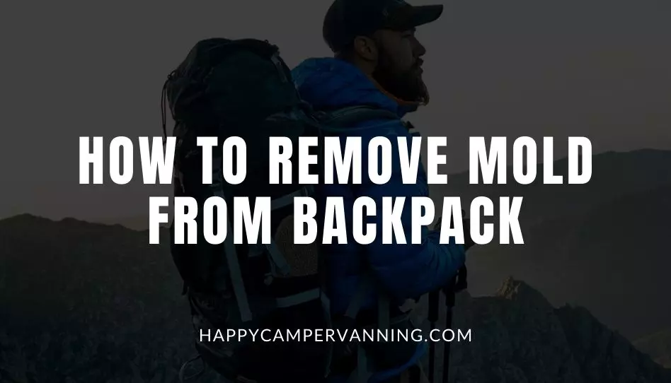 How to Remove Mold from Backpack Happy Camper Vanning